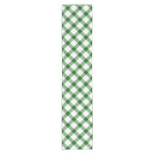 Groene ruit korte tafelloper (Voorkant)