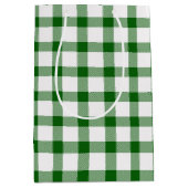 Groene ruit  medium cadeauzakje (Voorkant)