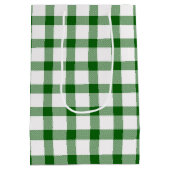 Groene ruit  medium cadeauzakje (Achterkant)