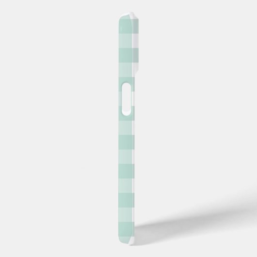 Groene ruit, monogram Case-Mate iPhone case (Achterkant / Rechts)