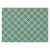 Groene ruit tartan tafelkleed (Voorkant (Horizontaal))