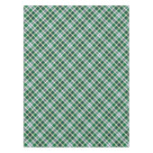 Groene ruit tartan tafelkleed (Voorkant)
