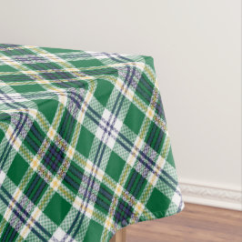 Groene ruit tartan tafelkleed