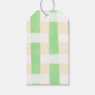 Groene ruit zomer cadeaulabel