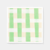 Groene ruit zomer servet (Voorkant)