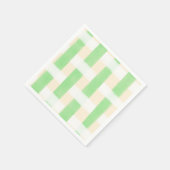 Groene ruit zomer servet (Hoek)