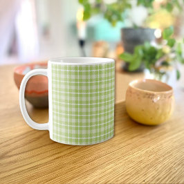 Groene ruitbeker koffiemok