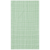 Groene ruitprint tafelkleed (Voorkant)