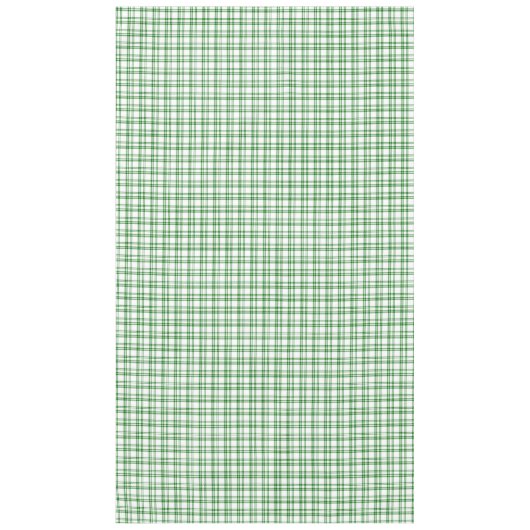 Groene ruitprint tafelkleed (Voorkant)