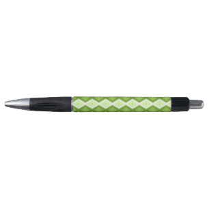 Groene ruitvormig patroon van Chartreuse Pen