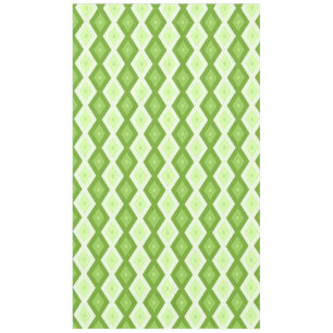 Groene ruitvormig patroon van Chartreuse Tafelkleed