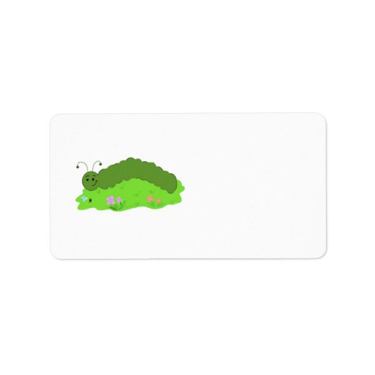 Groene Rups Etiket (Voorkant)