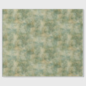 Groene rustieke textuur cadeaupapier (Vlak)