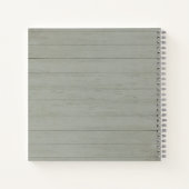 Groene Rustige Camping Bossen RV Travel Journal Notitieboek (Achterkant)