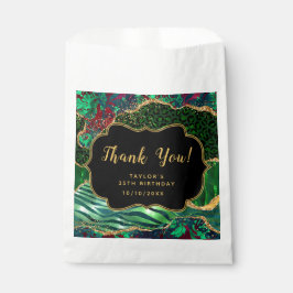 Groene Safari Agaat Verjaardag Dank u Bedankzakje