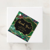 Groene Safari Agaat Zoet Zestien Dank u Bedankjes Labels (In situ)