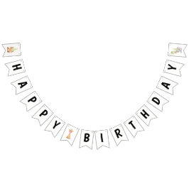 Groene Safari Oerwoud Verjaardag Bunting Flags Vlaggetjes