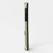 Groene Safari Stripe met Leopard Case-Mate iPhone Case (Achterkant/links)
