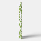 Groene Safari Zebra Print Case-Mate iPhone Case (Achterkant / Rechts)