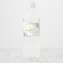 Groene Salie Verhaalboek Baby Shower Waterfles