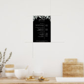 Groene Salon Prijslijst Poster (Keuken)