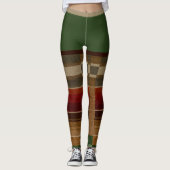 "GROENE SALSA" AUTHENTIEKE PRINT - HISPANIC-HERITA LEGGINGS (Voorkant)
