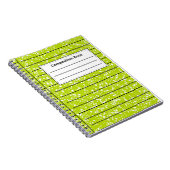 Groene samenstelling notitieboek (Rechterzijde)
