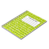 Groene samenstelling notitieboek (Linkerzijde)