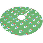 Groene Santa Tree rok Kerstboom Rok (Gekanteld)