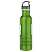 Groene Scapular Liberty Bottle Waterfles (Voorkant)