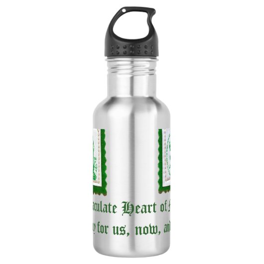 Groene Scapular Liberty Bottle Waterfles (Voorkant)
