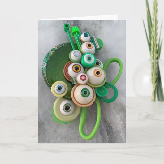 Groene schaar kaart (Voorkant)