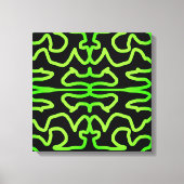 groene schaduw canvas afdruk (Voorkant)