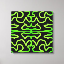 groene schaduw canvas afdruk