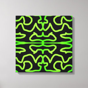 groene schaduw canvas afdruk