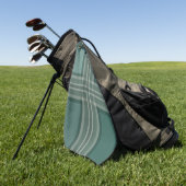 groene schaduw golfhanddoek (Groen)