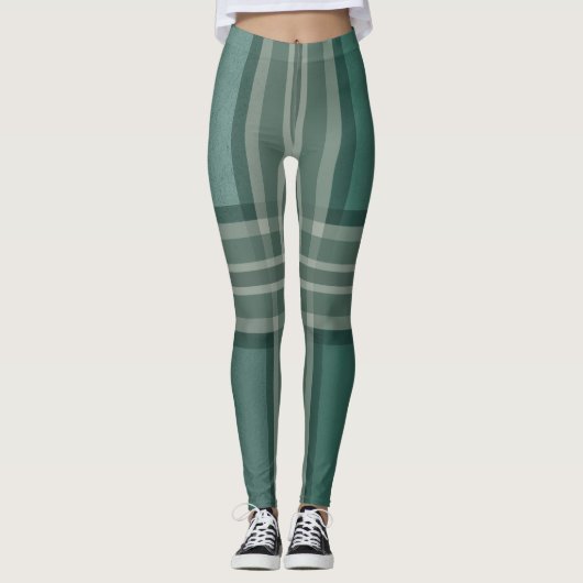 groene schaduw leggings (Voorkant)