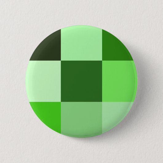 groene schaduw ronde button 5,7 cm (Voorkant)