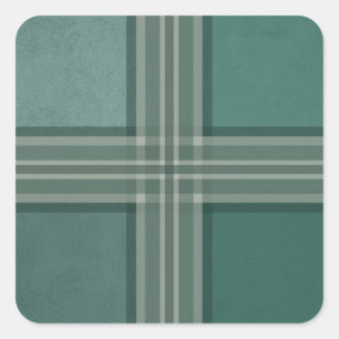 groene schaduw vierkante sticker
