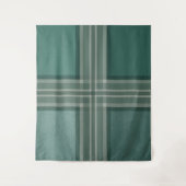 groene schaduw wandkleed (Voorkant)