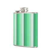 Groene schaduwstrepen heupfles (Links)