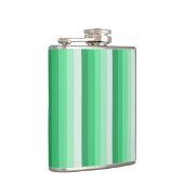 Groene schaduwstrepen heupfles (Rechts)