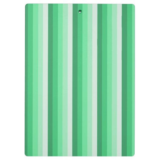 Groene schaduwstrepen klembord (Achterkant)