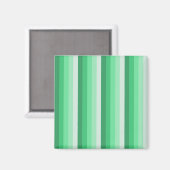 Groene schaduwstrepen magneet (Voorkant / Achterkant)