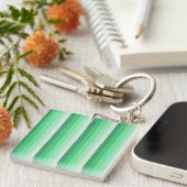 Groene schaduwstrepen sleutelhanger (Voorkant Rechts)