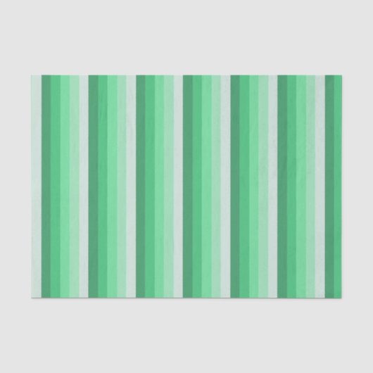 Groene schaduwstrepen tissuepapier (Voorkant)