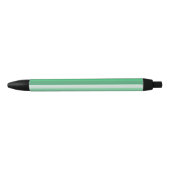 Groene schaduwstrepen zwarte inkt pen (Voorkant)