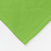 Groene schamsteen op Keltische knots fleece Blanke (Hoek)