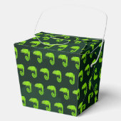 Groene schattige kameleon bedankdoosjes (Voorkant)