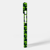 Groene schattige kameleon Case-Mate iPhone case (Achterkant / Links)